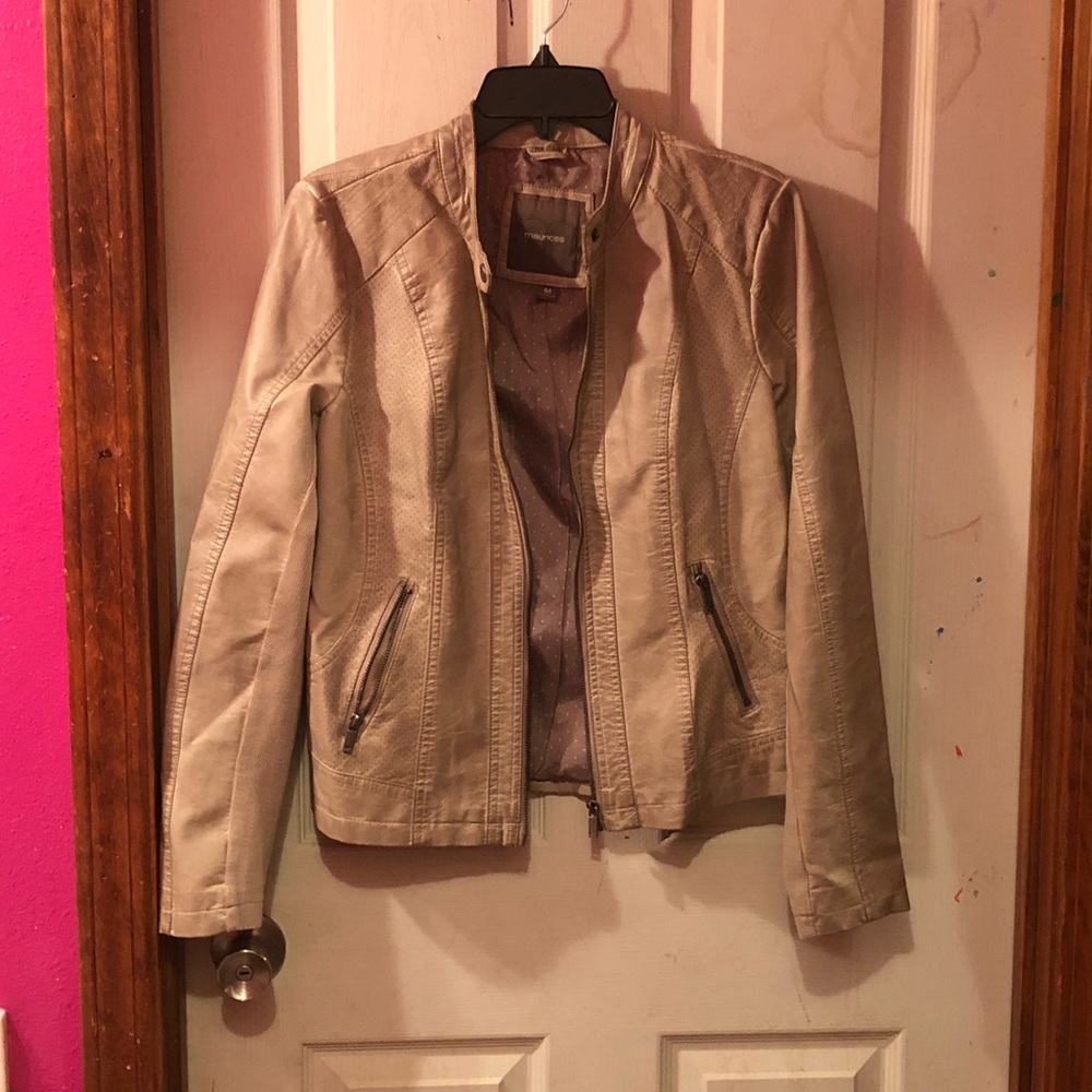 Leather jacket